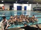 Scottsbluff Bearcats Boys Varsity Swimming Winter 19-20 team photo.