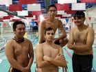 Gallup Bengals Boys Varsity Swimming Winter 19-20 team photo.