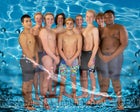 South Bison Boys Varsity Swimming Winter 19-20 team photo.