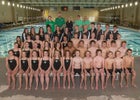 Farmington Scorpions Boys Varsity Swimming Winter 19-20 team photo.