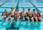 Sandia Prep Sundevils Boys Varsity Swimming Winter 19-20 team photo.