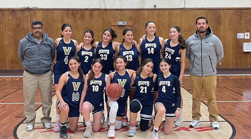 Vincent Memorial High School Calexico CA Girls Varsity Basketball