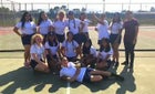 Reseda Regents Girls Varsity Tennis Fall 17-18 team photo.