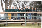 Hope Christian Huskies Boys Varsity Swimming Winter 15-16 team photo.