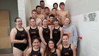 Taos Tigers Boys Varsity Swimming Winter 15-16 team photo.
