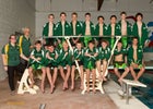Los Alamos Hilltoppers Boys Varsity Swimming Winter 15-16 team photo.