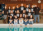 Valley Vikings Boys Varsity Swimming Winter 15-16 team photo.