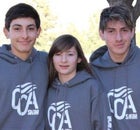 Canon Christian Academy  Boys Varsity Swimming Winter 15-16 team photo.