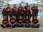 Benton Panthers Boys Varsity Swimming Winter 15-16 team photo.
