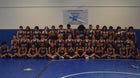 North Saxons Boys Varsity Wrestling Winter 22-23 team photo.