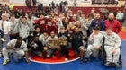 Munford Cougars Boys Varsity Wrestling Winter 22-23 team photo.