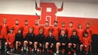 Ravenswood Red Devils Boys Varsity Wrestling Winter 22-23 team photo.
