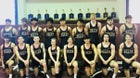 Belen Eagles Boys Varsity Wrestling Winter 22-23 team photo.