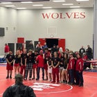 Trinity Wolves Boys Varsity Wrestling Winter 22-23 team photo.