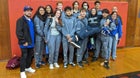 San Diego Cavers Boys Varsity Wrestling Winter 22-23 team photo.