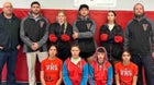 Valencia Jaguars Boys Varsity Wrestling Winter 22-23 team photo.