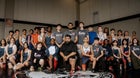 Lancaster Eagles Boys Varsity Wrestling Winter 22-23 team photo.