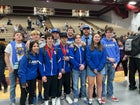 Carson Senators Boys Varsity Wrestling Winter 22-23 team photo.