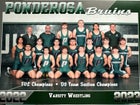 Ponderosa Bruins Boys Varsity Wrestling Winter 22-23 team photo.