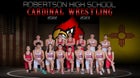 Robertson Cardinals Boys Varsity Wrestling Winter 22-23 team photo.