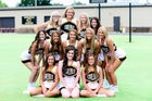 Carlisle Bison Co-ed Varsity Cheer Fall 19-20 team photo.