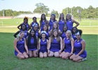 Junction City Dragons Co-ed Varsity Cheer Fall 19-20 team photo.