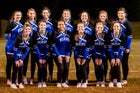 Hector Wildcats Co-ed Varsity Cheer Fall 19-20 team photo.