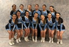 Westlake Wildcats Co-ed Varsity Cheer Fall 19-20 team photo.