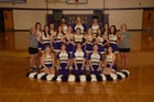 Lavaca Golden Arrows Co-ed Varsity Cheer Fall 19-20 team photo.