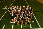 Robinson Senators Co-ed Varsity Cheer Fall 19-20 team photo.