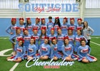 Southside Mavericks Co-ed Varsity Cheer Fall 19-20 team photo.