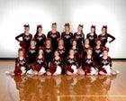 Vilonia Eagles Co-ed Varsity Cheer Fall 19-20 team photo.