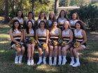 Hackett Hornets Co-ed Varsity Cheer Fall 19-20 team photo.