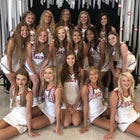 Rivercrest Colts Co-ed Varsity Cheer Fall 19-20 team photo.
