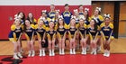 Lockport Lions Co-ed Varsity Cheer Fall 19-20 team photo.