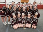Maryvale Flyers Co-ed Varsity Cheer Fall 19-20 team photo.