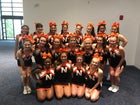 Nashville Scrappers Co-ed Varsity Cheer Fall 19-20 team photo.
