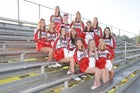 Glen Rose Beavers Co-ed Varsity Cheer Fall 19-20 team photo.