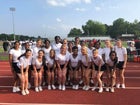 Jonesboro Hurricane Co-ed Varsity Cheer Fall 19-20 team photo.