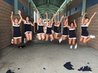 Palm Desert Aztecs Girls Varsity Tennis Fall 14-15 team photo.