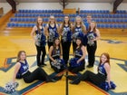 Mountainburg Dragons Co-ed Varsity Dance Team Winter 19-20 team photo.