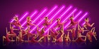 Shelley Russets Co-ed Varsity Dance Team Winter 19-20 team photo.