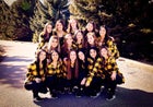 American Falls Beavers Co-ed Varsity Dance Team Winter 19-20 team photo.