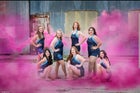 Goddard Rockets Co-ed Varsity Dance Team Winter 19-20 team photo.