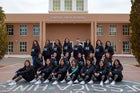 Capital Jaguars Co-ed Varsity Dance Team Winter 19-20 team photo.