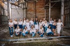 Malad Dragons Co-ed Varsity Dance Team Winter 19-20 team photo.