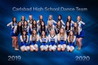 Carlsbad Cavemen Co-ed Varsity Dance Team Winter 19-20 team photo.