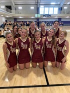 Lake Hamilton Wolves Co-ed Varsity Dance Team Winter 19-20 team photo.