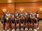 Bentonville Tigers Co-ed Varsity Dance Team Winter 19-20 team photo.