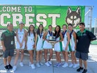 Hillcrest Huskies Girls Varsity Tennis Fall 23-24 team photo.